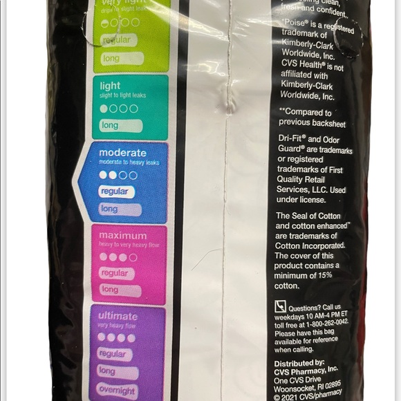 CVS Health Women's Protective Pads regular 20 ct - Picture 12 of 16